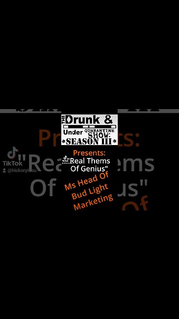 Real Thems Of Genius: Ms. head of #budlight marketing