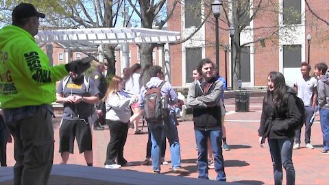 Dealing W/Hypocrites at Tennessee Tech (TTU) | Open Air Preaching | Kerrigan Skelly