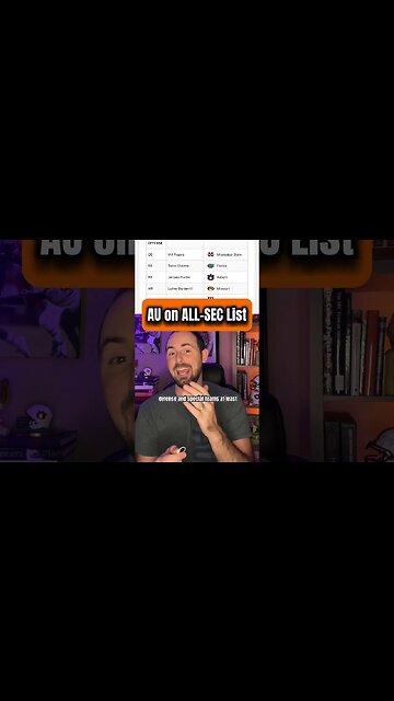 Which Auburn Football Players Were Picked for All-SEC? | #auburnfootball #collegefootball #auburn