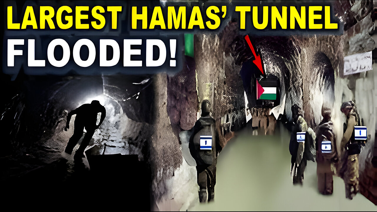 GAZA TUNNEL FLOODED |GOD'S PUNISHMENT???