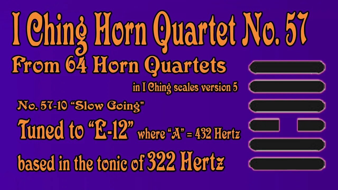 Richard #Burdick's #Horn #Quartet No. 57, Op. 302 No. 57 tuned to 322 Hertz @ArrangeMe