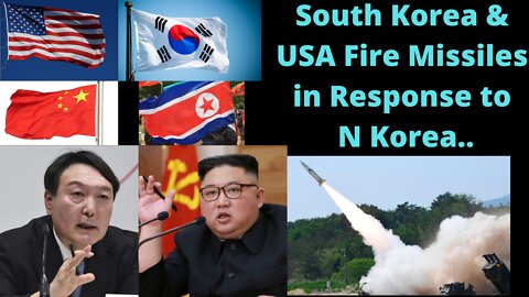 South Korea and the US launched eight missiles!