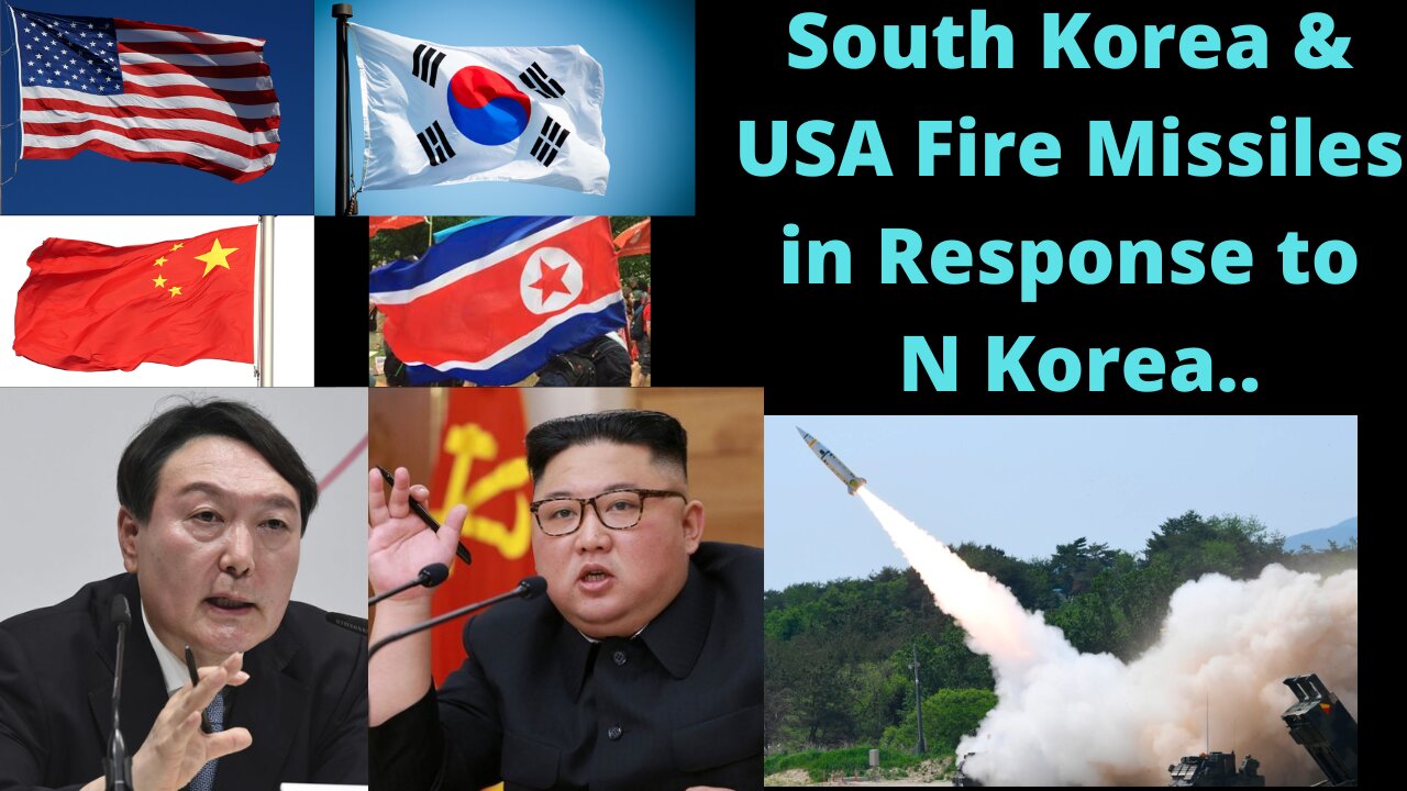 South Korea and the US launched eight missiles!