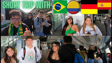 My short time with Brazil, Columbia, Spain and Germany