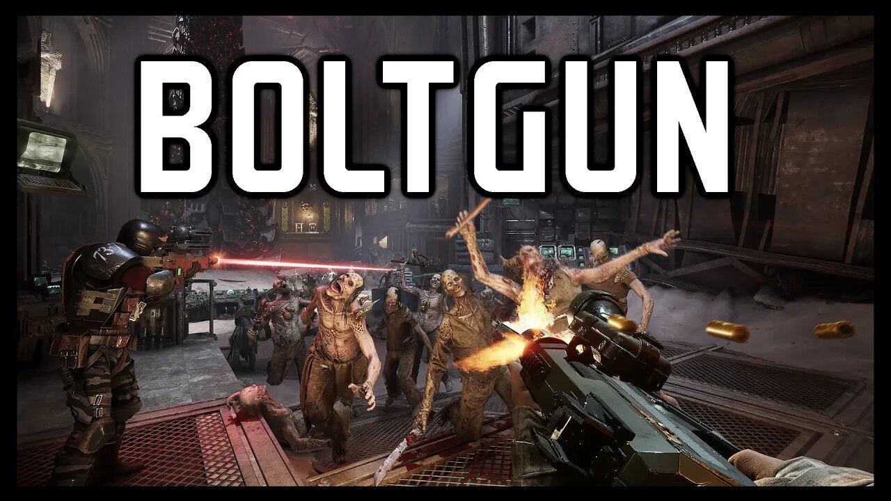 Veteran BOLTGUN Gameplay | Warhammer 40k Darktide