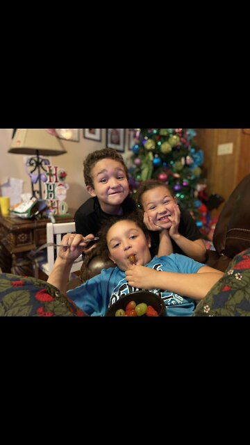 Eating an Awesome Fruit Bowl