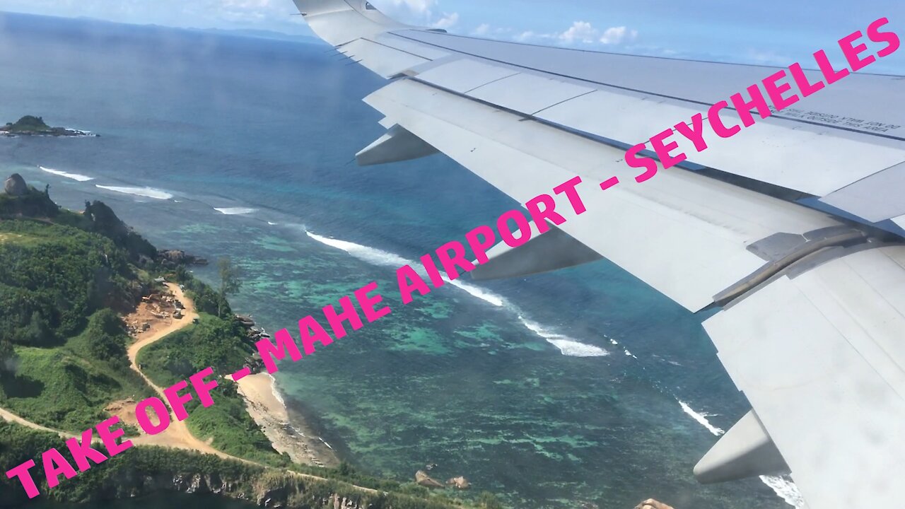 Seychelles Aerial View | Mahe Airport |