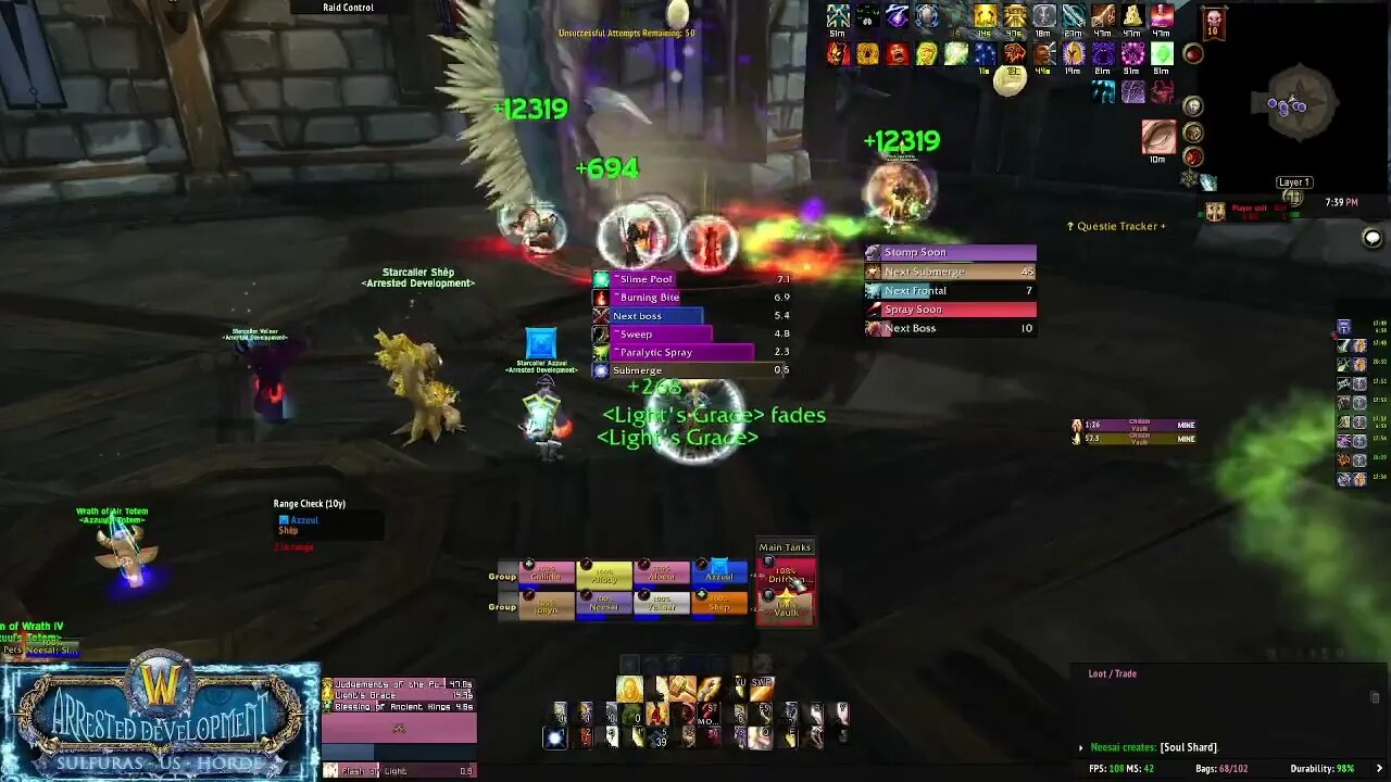 Arrested Development First 10 Man TOGC HM Clear!
