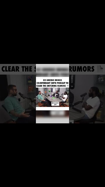 03 Greedo Defends Snitching Allegations!!!