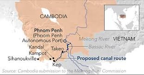 Groundbreaking for Cambodia Canal