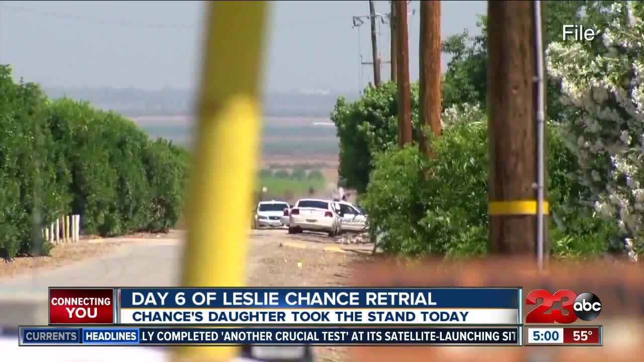 Leslie Chance's daughter took the stand today