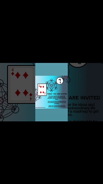 Your Plan for Extraordinary - 4 Of Diamonds