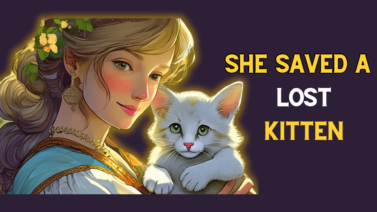 She Saved a Lost KITTEN| Inspiring Story #storytime #storiesofwisdom #wordofwisdom