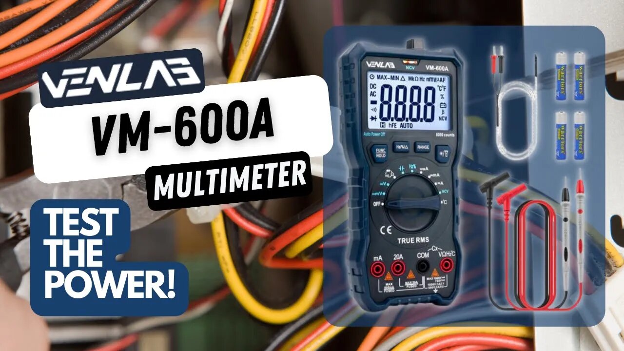 6000 counts multi-meter! | VM-600a | Ham Radio workbench