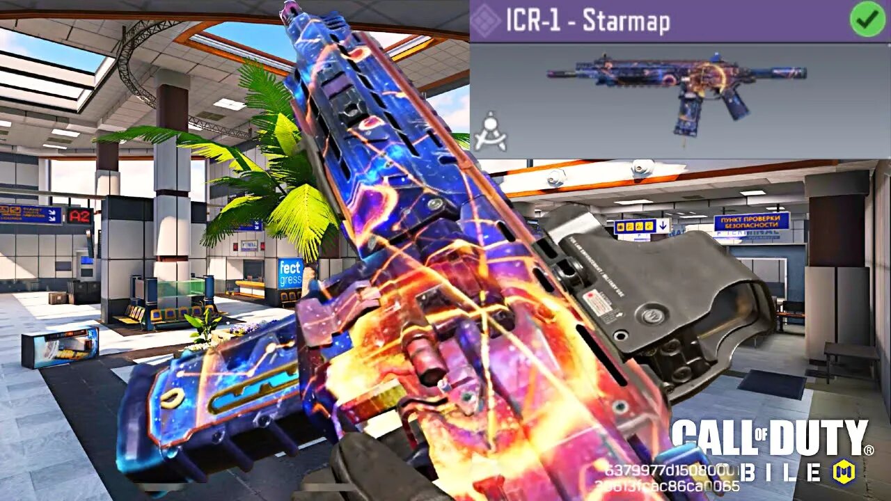 This ICR-1 SETUP is ABSOLUTELY INSANE (Starmap Blueprint) in Call of Duty Mobile