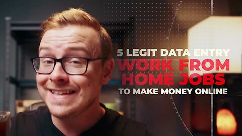 5 Legit Data Entry Work From Home Jobs To Make Money Online In 2023