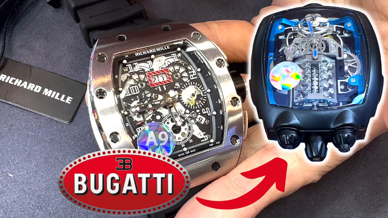The Bugatti Chiron Watch (First Copy)