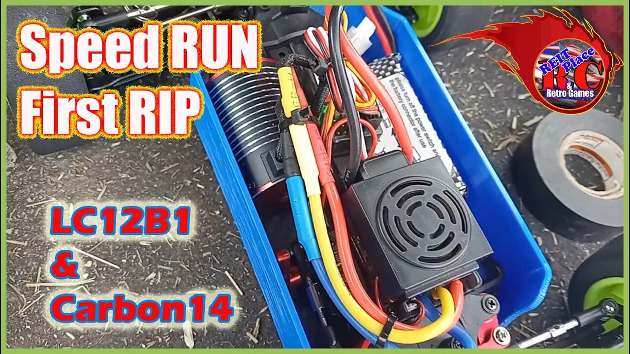 Speed Run - Quick Base Line Test - LC12B1 Hobbywing 16bl30 & Carbon 14 Custome RIG RAZ 3650 60a ESC