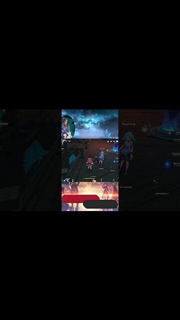 They got stuck in a very funny way #shorts #genshinimpact