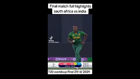 South Africa vs inda T20 world Cup sami Final on 2024