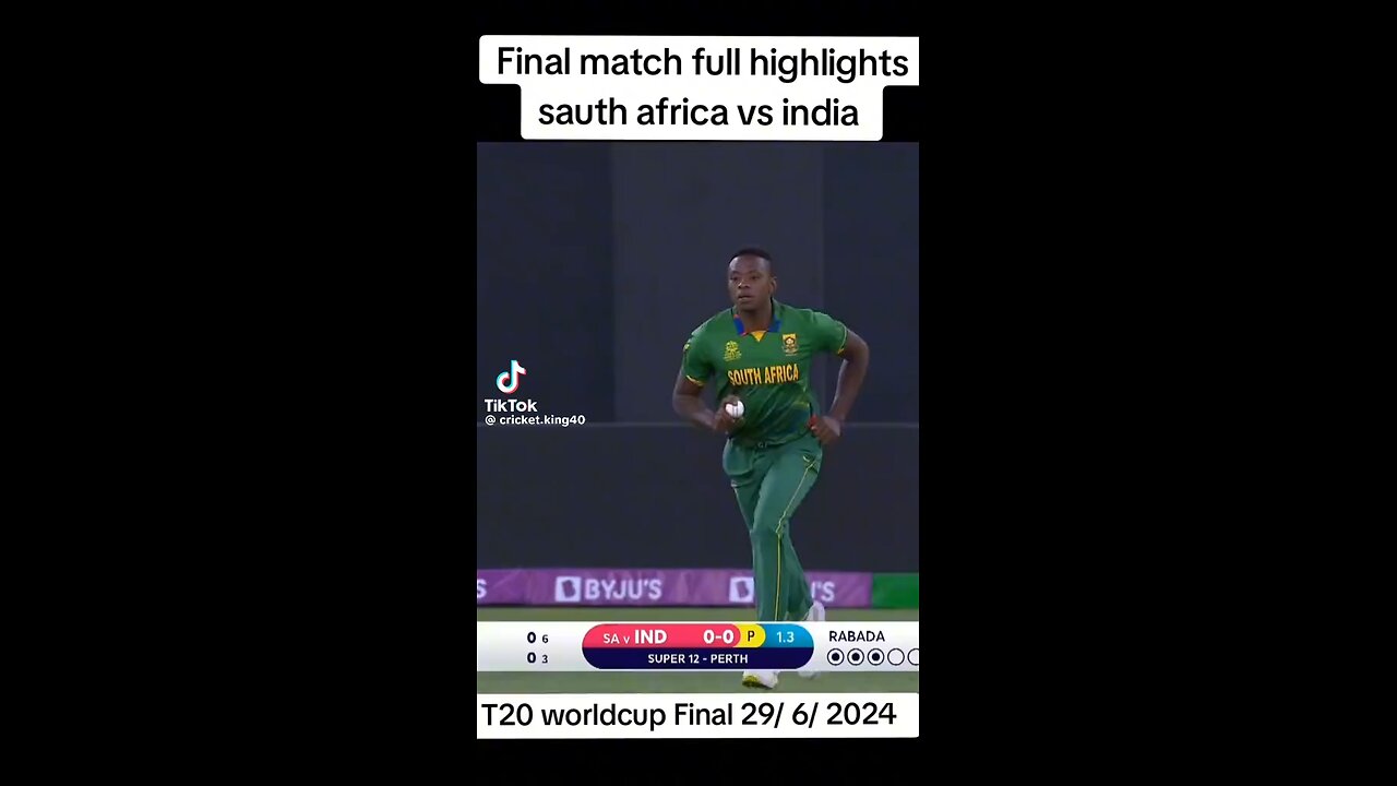 South Africa vs inda T20 world Cup sami Final on 2024