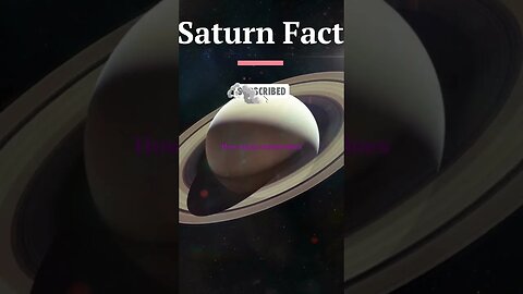 Saturn fact 😲🤓👽#shorts #shortvideo #space #short #viral #fyp #new #subscribe #saturn #astronomy #wow