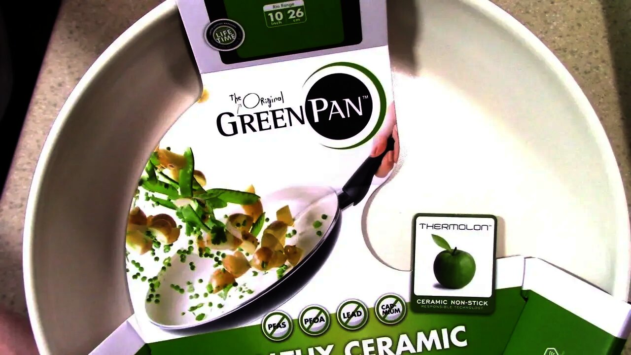 The original green ceramic pan test and review