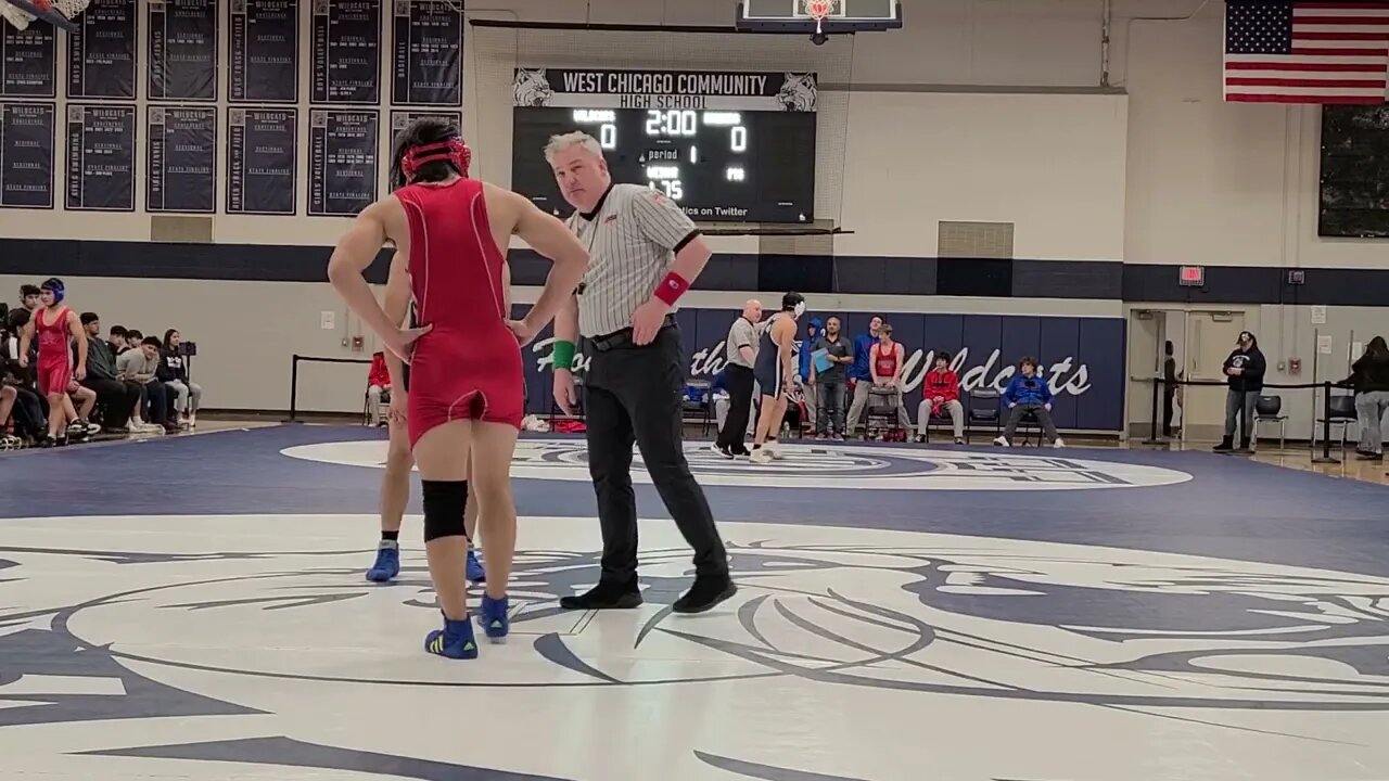 Evan S vs West Chicago 12-13-23