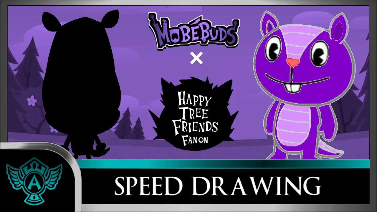 Speed Drawing: Happy Tree Friends Fanon - Archie | Mobebuds Style