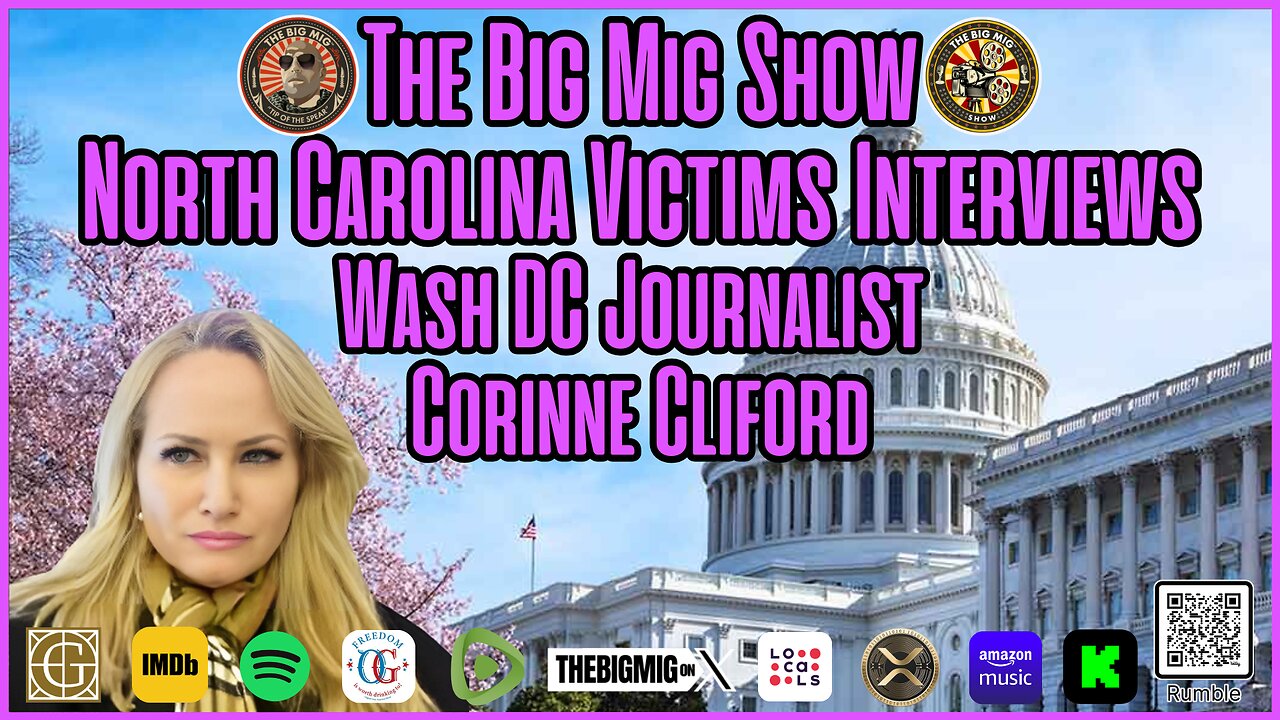 NC Hurricane Victims Interviews w/ DC Journalist Corinne Cliford |EP406