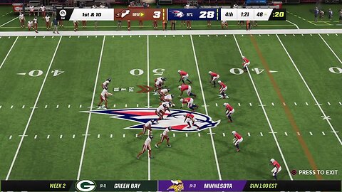 TDFL Football [Season 11/Week 2]: Memphis (0-1) @ St. Louis (1-0)
