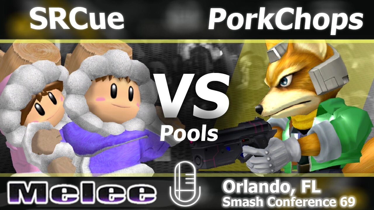 SRCue (Ice Climbers) vs. VS PPG|PorkChops (Fox) - Melee Pools - SC:69