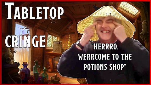 D&D Players Be Like 👁️‍🗨️👄👁️‍🗨️"HERRRO, WERRCOME TO POTIONS SHOP"