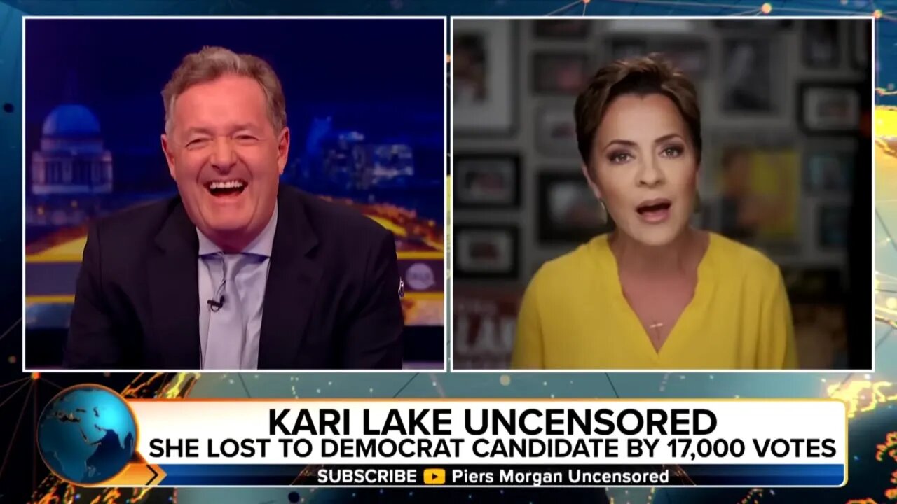 Kari Lake interview goes horribly wrong, Piers Morgan destroys her