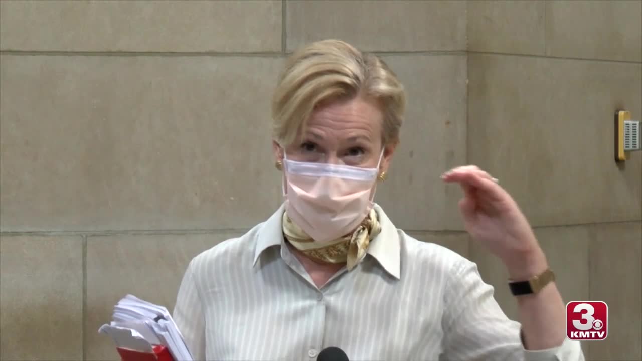 White House COVID-19 task force coord. Dr. Birx in Lincoln