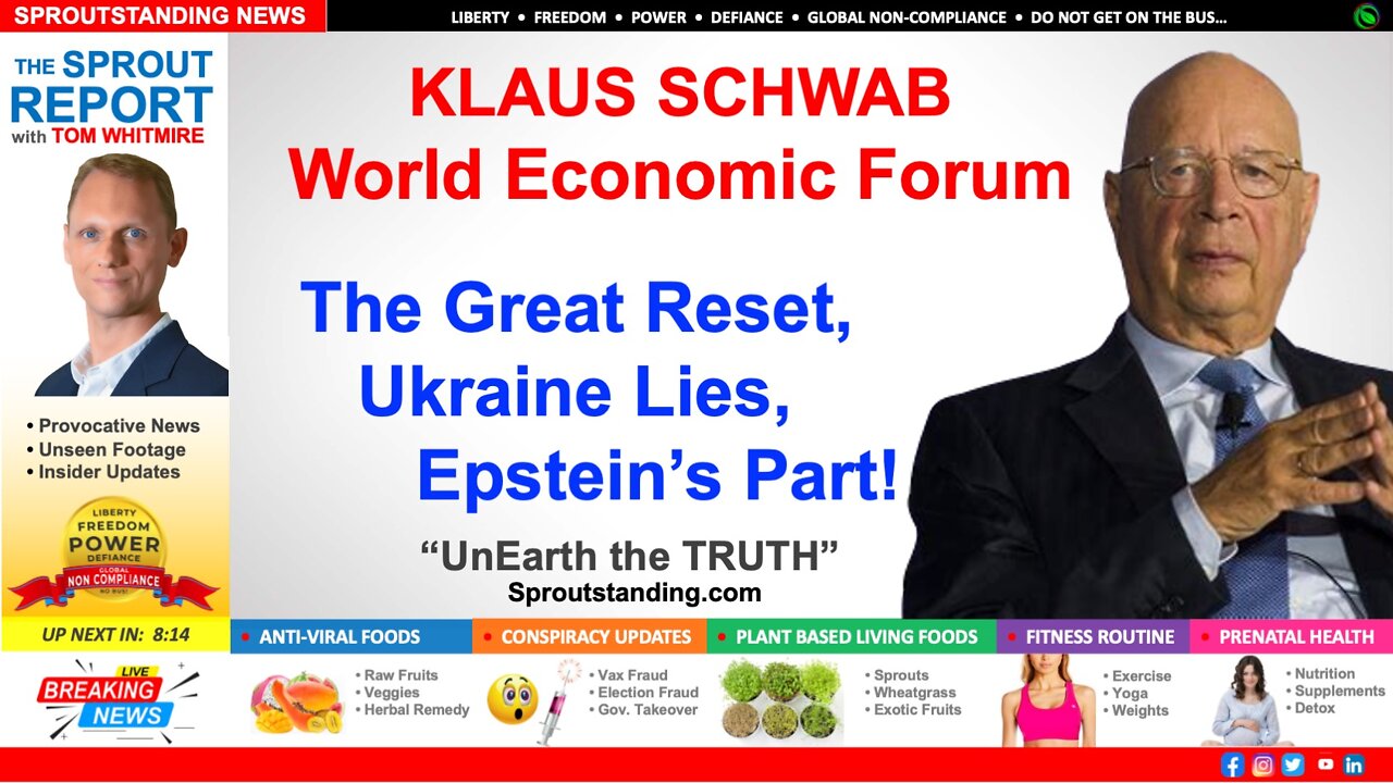 REMIX KLAUS SCHWAB WORLD ECONOMiC FORUM The Great Reset Russell Brand