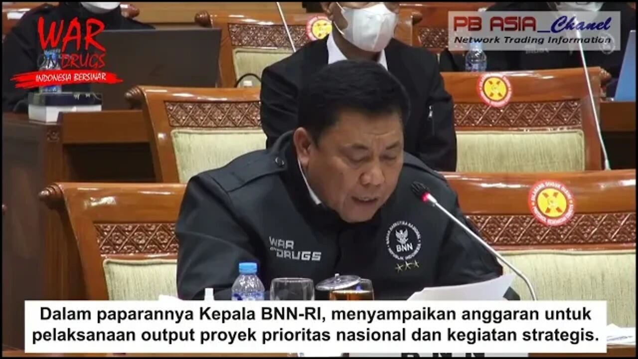 Komisi III DPR RI Dukung #warondrugs , Anggaran Disetujui