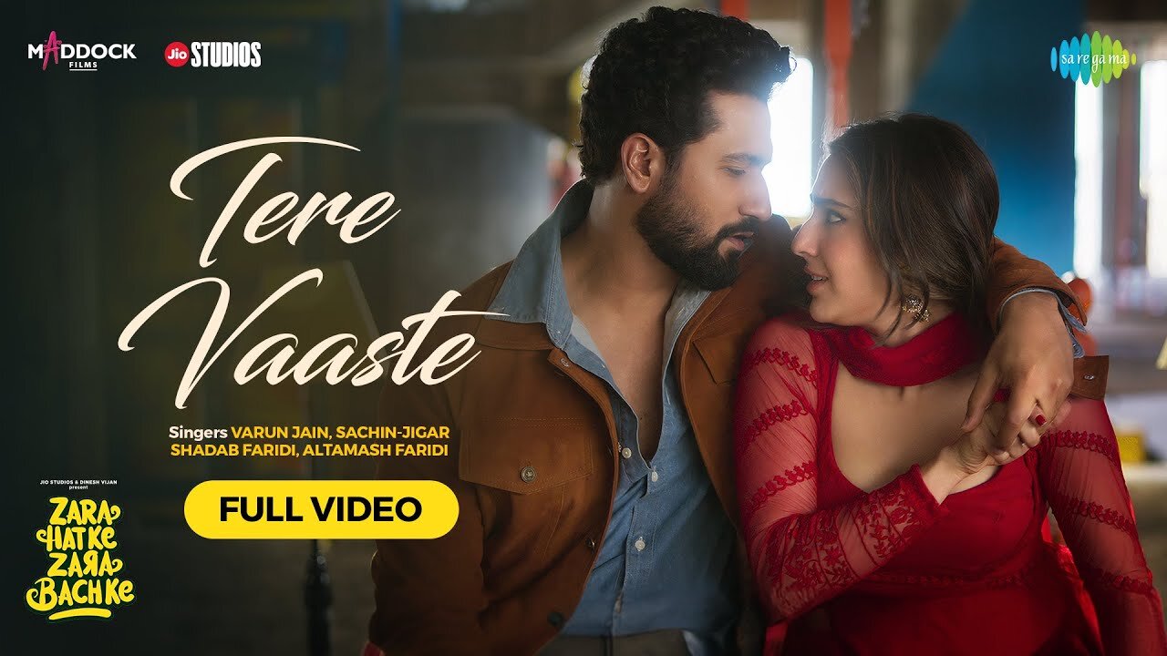 Tere Vaaste | Full Video | Zara Hatke Zara Bachke | Vicky, Sara, Varun J, Sachin-Jigar, Amitabh B