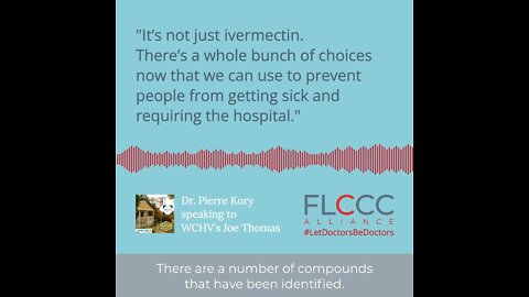 "There are a number of compounds we can use to keep people from going to hospital" - Dr. Pierre Kory on Joe Thomas in the Morning