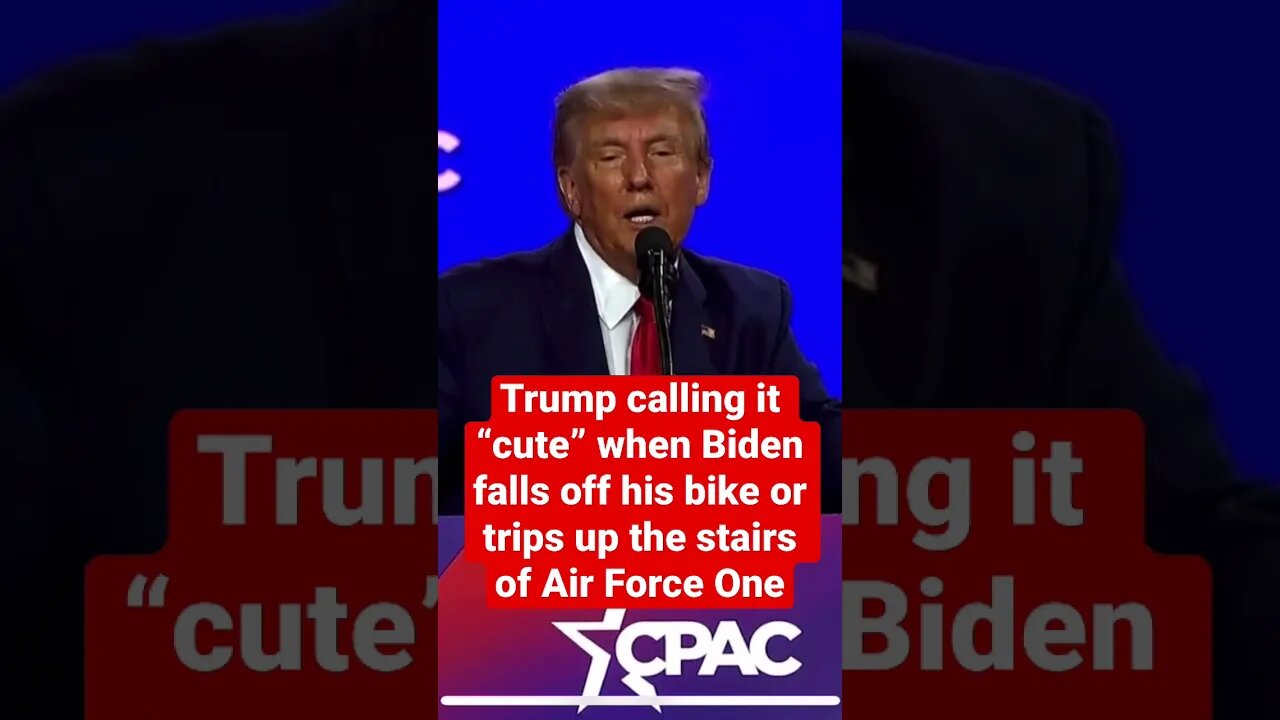 Trump on Biden