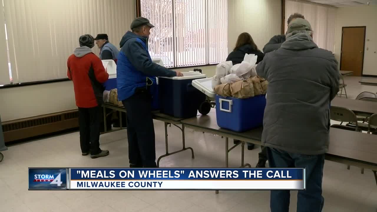 Meals on Wheels makes deliveries despite bitter cold