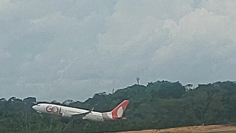 Boeing 737 MAX 8 PR-XMZ on pushback,taxi and takeoff from Manaus to Santarém