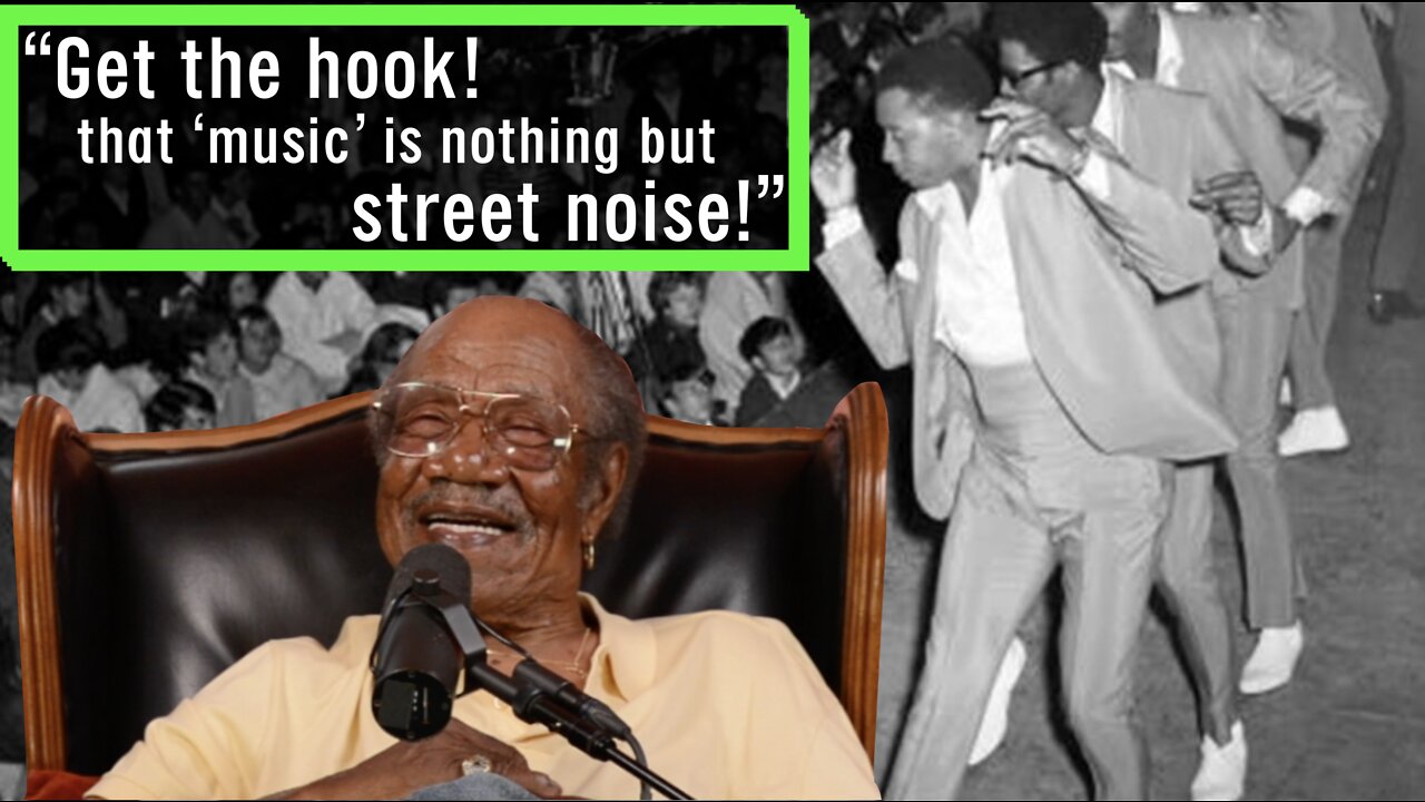 Lee Canady shows how to react to bad music: Get the hook! That "music" is nothing but street noise!