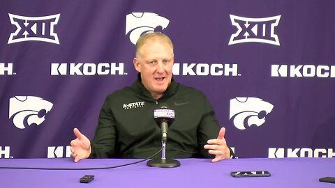 Kansas State Football | Chris Klieman speaks on Skylar Thompson's NFL potential