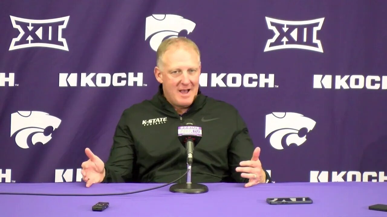 Kansas State Football | Chris Klieman speaks on Skylar Thompson's NFL potential