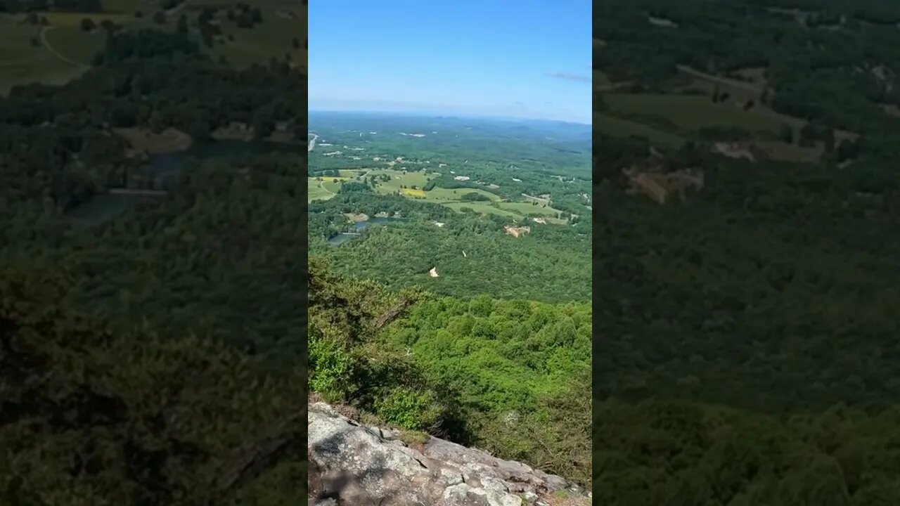 View from the top of Yonah Mountain in north Georgia!