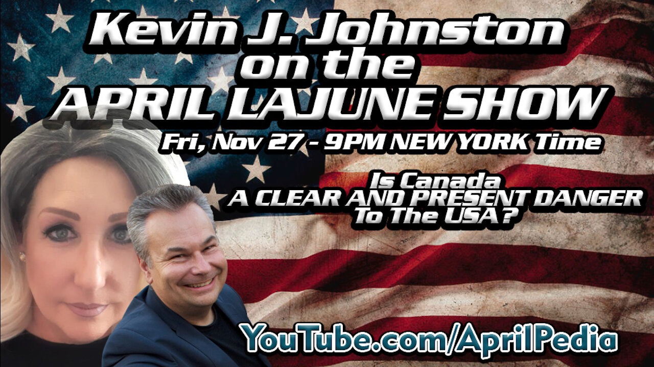 JOIN ME AND CANADIAN KEVIN J JOHNSTON FRESH FROM PRISON WITH A NEW BOOK!
