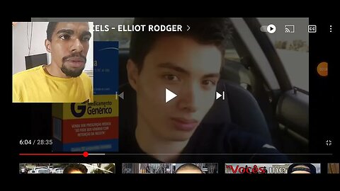 Homens fortes são perigosos porque vc não viu de que o homem fraco e capaz Elliot Rogers parte 2