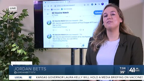 Twitter used to help connect folks to vaccine