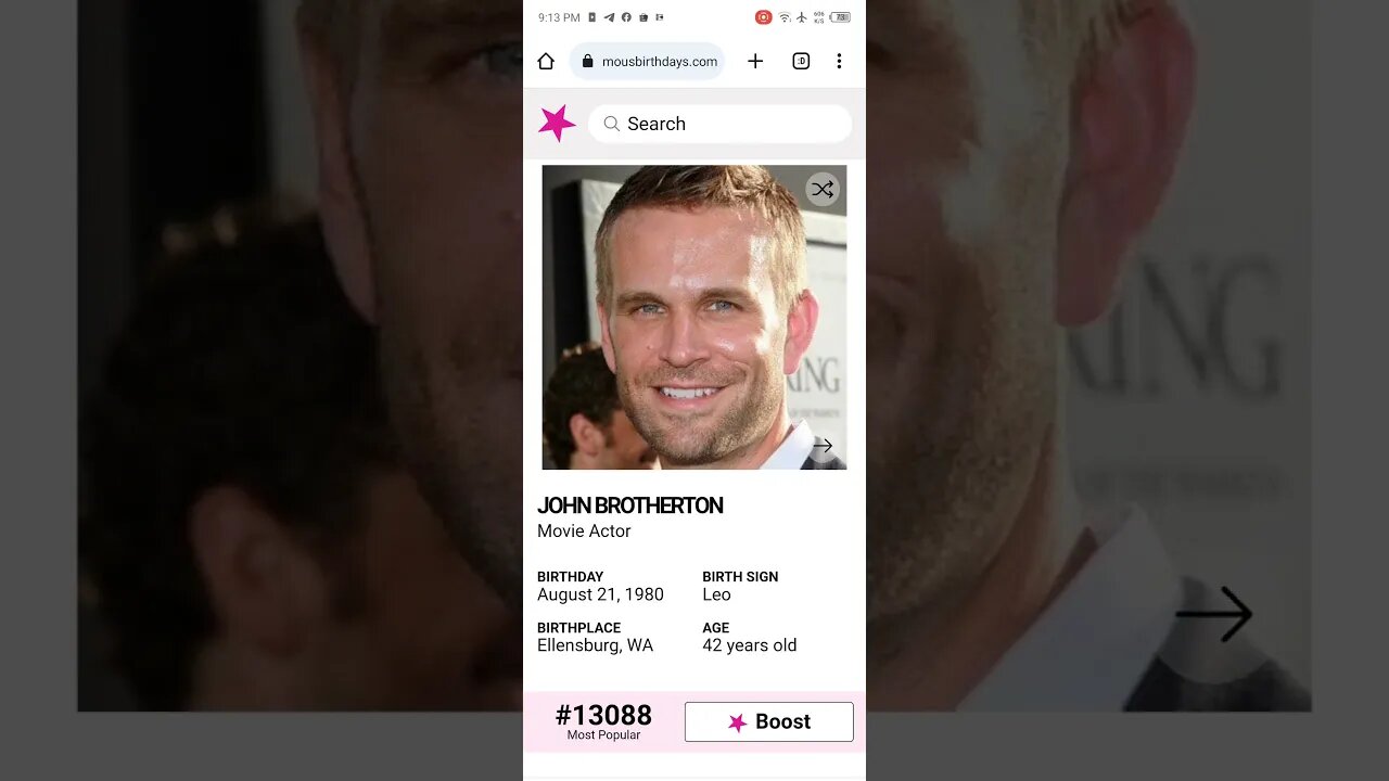 HAPPY 42 BIRTHDAY JOHN BROTHERTON